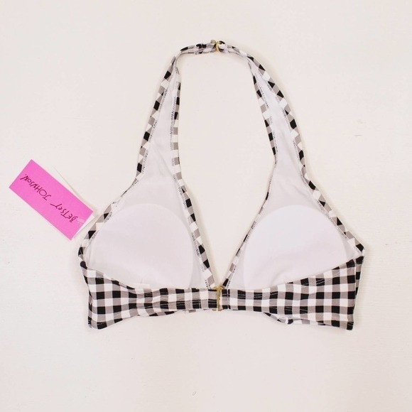Betsey Johnson Retro Daisy The Picnik Halter Bikini Top - Picture 3 of 6